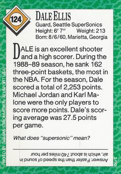 1990 Sports Illustrated for Kids #124 Dale Ellis Back