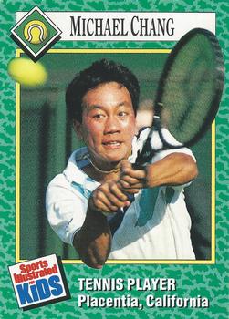 1990 Sports Illustrated for Kids #175 Michael Chang Front