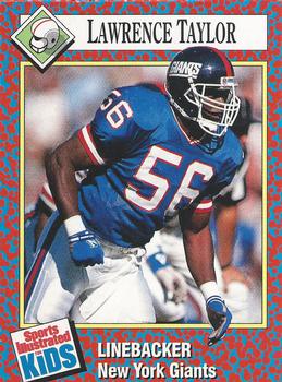 1991 Sports Illustrated for Kids #225 Lawrence Taylor Front