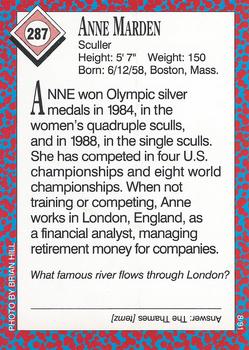 1991 Sports Illustrated for Kids #287 Anne Marden Back