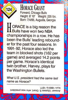 1993 Sports Illustrated for Kids #124 Horace Grant Back