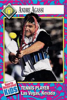 1993 Sports Illustrated for Kids #148 Andre Agassi Front