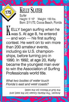 1993 Sports Illustrated for Kids #175 Kelly Slater Back