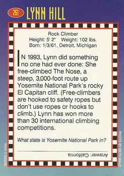 1994 Sports Illustrated for Kids #261 Lynn Hill Back