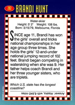 1994 Sports Illustrated for Kids #282 Brandi Hunt Back