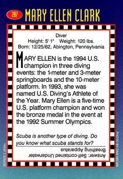 1994 Sports Illustrated for Kids #287 Mary Ellen Clark Back
