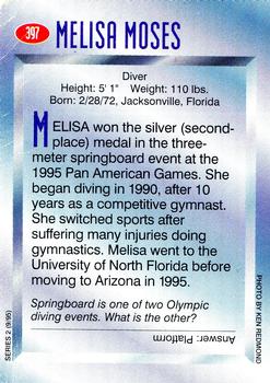 1995 Sports Illustrated for Kids #397 Melisa Moses Back