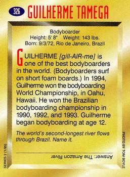 1995 Sports Illustrated for Kids #326 Guilherme Tamega Back