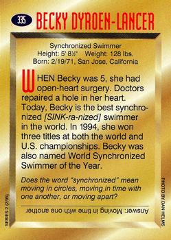 1995 Sports Illustrated for Kids #335 Becky Dyroen-Lancer Back