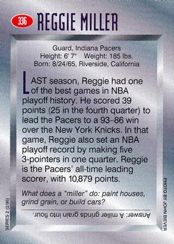 1995 Sports Illustrated for Kids #336 Reggie Miller Back