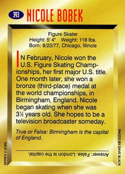 1995 Sports Illustrated for Kids #393 Nicole Bobek Back