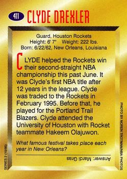 1995 Sports Illustrated for Kids #411 Clyde Drexler Back