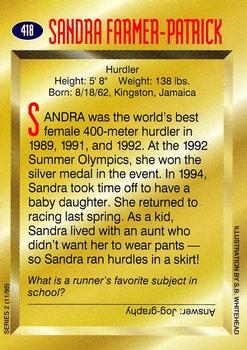 1995 Sports Illustrated for Kids #418 Sandra Farmer-Patrick Back