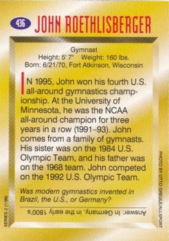 1996 Sports Illustrated for Kids II #436 John Roethlisberger Back