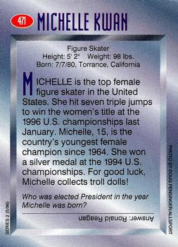 1996 Sports Illustrated for Kids II #471 Michelle Kwan Back