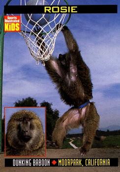 1998 Sports Illustrated for Kids #681 Rosie (Baboon) Front