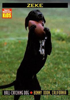 1998 Sports Illustrated for Kids #684 Zeke (dog) Front