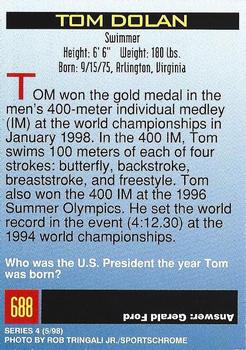 1998 Sports Illustrated for Kids #688 Tom Dolan Back
