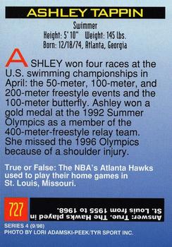 1998 Sports Illustrated for Kids #727 Ashley Tappin Back