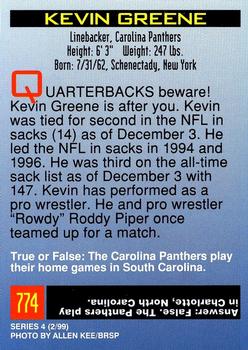 1999 Sports Illustrated for Kids #774 Kevin Greene Back