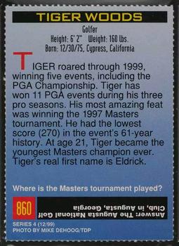 1999 Sports Illustrated for Kids #860 Tiger Woods Back