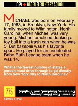 1999 Sports Illustrated for Kids #775 Michael Jordan Back
