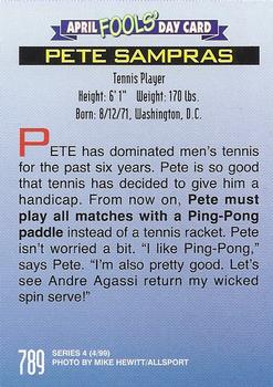 1999 Sports Illustrated for Kids #789 Pete Sampras Back