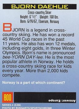 1999 Sports Illustrated for Kids #800 Bjorn Daehlie Back