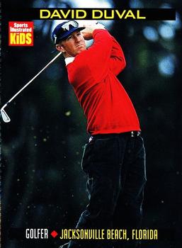 1999 Sports Illustrated for Kids #809 David Duval Front