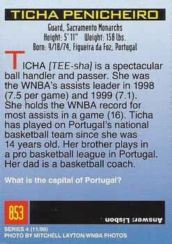 1999 Sports Illustrated for Kids #853 Ticha Penicheiro Back