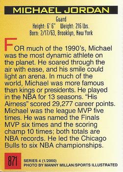 2000 Sports Illustrated for Kids I (Jan-Nov 2000) #871 Michael Jordan Back
