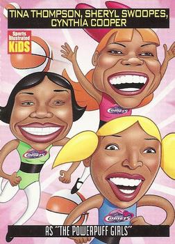 2000 Sports Illustrated for Kids I (Jan-Nov 2000) #952 Tina Thompson / Sheryl Swoopes / Cynthia Cooper Front