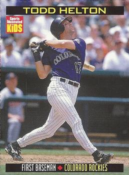 2000 Sports Illustrated for Kids I (Jan-Nov 2000) #962 Todd Helton Front