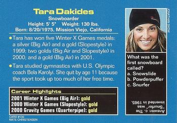 2002 Sports Illustrated for Kids #136 Tara Dakides Back
