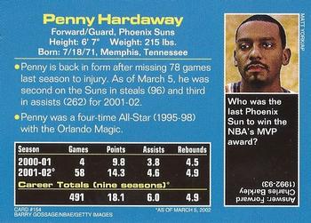 2002 Sports Illustrated for Kids #154 Penny Hardaway Back