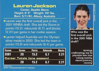2002 Sports Illustrated for Kids #161 Lauren Jackson Back