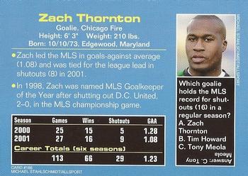 2002 Sports Illustrated for Kids #166 Zach Thornton Back