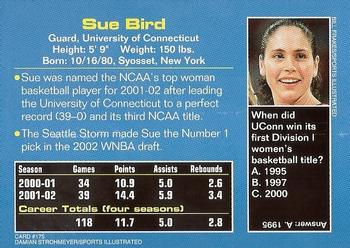2002 Sports Illustrated for Kids #175 Sue Bird Back
