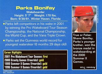 2002 Sports Illustrated for Kids #187 Parks Bonifay Back