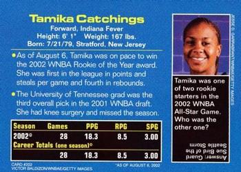 2002 Sports Illustrated for Kids #202 Tamika Catchings Back