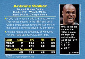 2002 Sports Illustrated for Kids #219 Antoine Walker Back