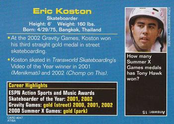 2003 Sports Illustrated for Kids #247 Eric Koston Back