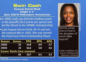 2003 Sports Illustrated for Kids #332 Swin Cash Back