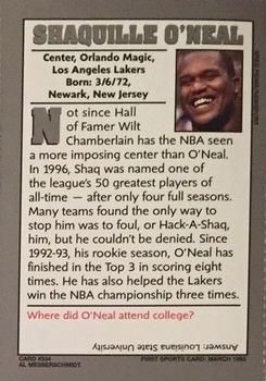 2004 Sports Illustrated for Kids #334 Shaquille O'Neal Back