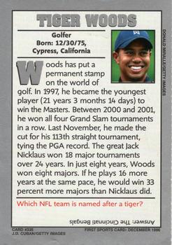 2004 Sports Illustrated for Kids #335 Tiger Woods Back