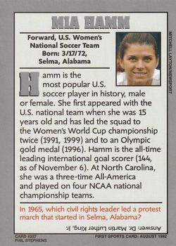 2004 Sports Illustrated for Kids #337 Mia Hamm Back