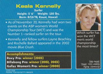 2004 Sports Illustrated for Kids #348 Keala Kennelly Back
