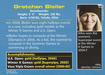 2004 Sports Illustrated for Kids #373 Gretchen Bleiler Back