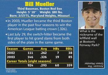 2004 Sports Illustrated for Kids #393 Bill Mueller Back