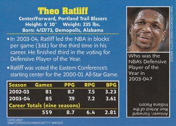 2004 Sports Illustrated for Kids #397 Theo Ratliff Back